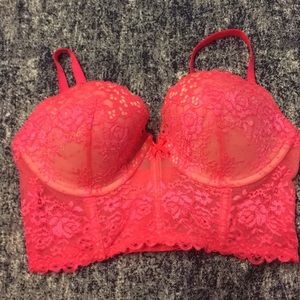 Victoria's Secret dream angels bustier pink